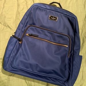 Kate Spade Navy Blue Backpack